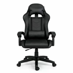 Silla Gamer ergonómica con masajes negra