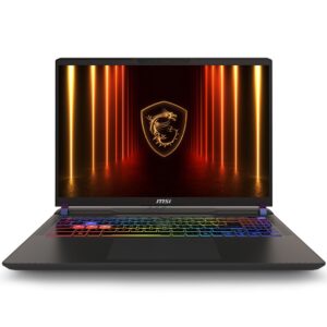 Notebook Gamer MSI Ryzen 9 5.3Ghz, 16GB, 1TB SSD, 16" QHD+ 240Hz, RTX 5070Ti 12GB