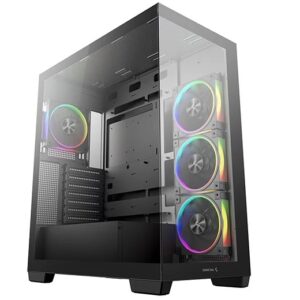 Gabinete Deepcool CG580 4F V2 negro