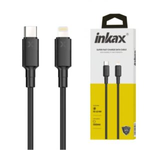 Cable Inkax Tipo C - Lightning  3.1A negro