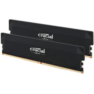 Memorias Crucial Pro Gamer DDR5 32GB (16GB x2) 6400Mhz