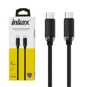 Cable Inkax USB-C / USB-C 240W 2m negro