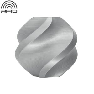 Filamento Bambu Lab PLA Basic plateado