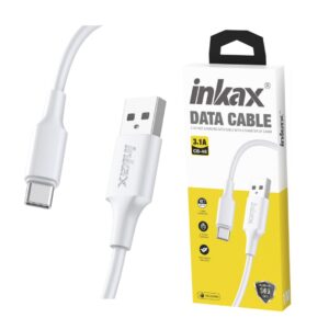 Cable Inkax Tipo-C 3.1A blanco 2M