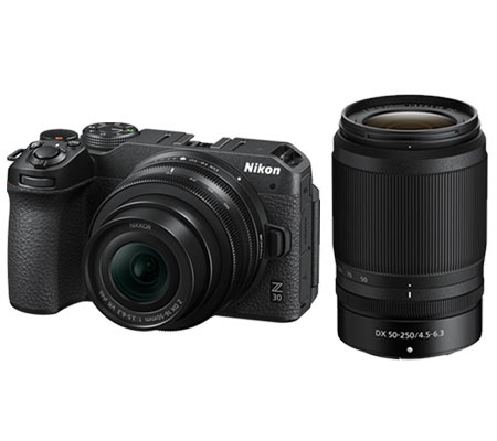 Camara Nikon Z30 16-50mm + 50-250mm